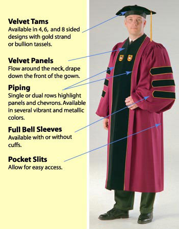 doctoral gown